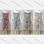 Wholesale Girls Causal Sleeveless Ruffle Trim Floral Print Jumpsuit With Belt preview
