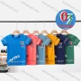 Wholesale Boy's Casual Letter Print Round Neck Short Sleeve Modal Cotton Tee preview