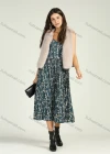Wholesale Women's Plain Open Front Fuzzy Faux Fur Vest - Liuhuamall