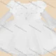 Wholesale Girls Lovely Plain Cap Sleeve Lace Bow Knot Pearl Decro Dress B903# Clothing Wholesale Market Liuhua
