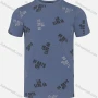 Wholesale Men's Casual Letter Print Round Neck Short Sleeve Tee preview