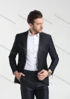 Wholesale Men's Formal Business Plain Lapel One Button Blazer Jacket & Pants 2-Pieces Suit Set BC015# - Liuhuamall