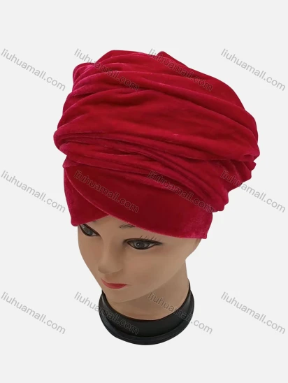 Wholesale Women's Plain Wrap Strench Muslim Hijab Turban Cap