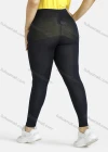 Wholesale Women's Stretch Cotton High Rise Plain Legging - Liuhuamall