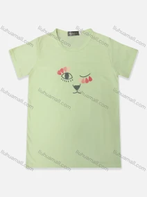 Wholesale Kids' Cute Crew Neck Short Sleeve Cartoon Graphic T-shirt, LIUHUA CLOTHING WHOLESALE