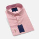 Men's Casual Striped Button Down Long Sleeve Shirts YM001# Pink Clothing Wholesale Market -LIUHUA