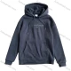 Wholesale Grey Hoodie - 'EVLV DNM CO' Front, Back Barcode, Left Logo. Minimalist! Dark Gray Clothing Wholesale Market Liuhua