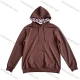 Wholesale Brown Long Sleeve Hoodie w/ Drawstring, Front Pocket & Internal Print. Minimalist UrbanTech Brown Clothing Wholesale Market Liuhua