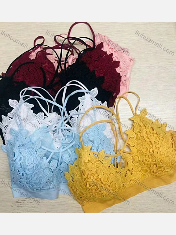 Wholesale Women's Plain Embroidered Bra