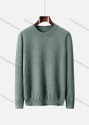 Wholesale Men's Casual Plain Round Neck Long Sleeve Sweater - Liuhuamall