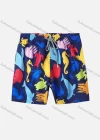 Wholesale Men's Casual Allover Print Drawstring Shorts - Liuhuamall