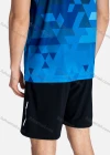 Wholesale Men's Athletic Crew Neck Short Sleeve Abstract Print Breathable T-shirts B1916# - Liuhuamall