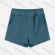 Wholesale Women's Casual Long Belt Knitted Cuff Slim Fit Hot Shorts 31# Clothing Wholesale Market Liuhua