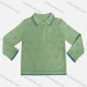 Wholesale Girl's Casual Lapel Long Sleeve Half Zip Knit Sweater F544# Clothing Wholesale Market Liuhua