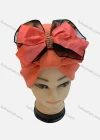 Wholesale Women's Bow Knot Rhinestone Wrap Strench Muslim Hijab Turban Cap - Liuhuamall