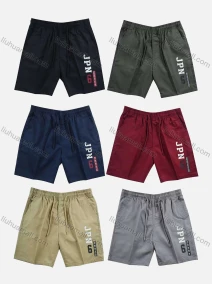 Wholesale Men's Swim Trunks Quick Dry Letter Print Drawstring Beach Shorts, LIUHUA CLOTHING WHOLESALE