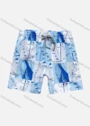 Wholesale Men's Casual Allover Print Drawstring Shorts - Liuhuamall