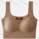 Wholesale Women's Basics Plain Breathable Ribbed With Chain Decor Camisole 605# Brown Clothing Wholesale Market Liuhua
