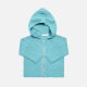 Baby`s Long Sleeve Hooded Zipper Plain Sweater Knited Jacket 81# Clothing Wholesale Market -LIUHUA