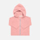 Baby`s Long Sleeve Hooded Zipper Plain Sweater Knited Jacket 49# Clothing Wholesale Market -LIUHUA