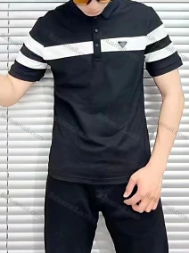 Wholesale Men's Short Sleeve Embroidered Plaid Polo Shirt, LIUHUA CLOTHING WHOLESALE