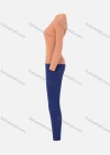 Wholesale Women's Mock Neck Plain Slim Sweater&Pant 2 Pieces Set 2289C-6301# - Liuhuamall