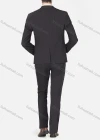 Wholesale Men's Button Blazer&Vest&Suit Pants 3-Piece Slim Fit Stripe Suit Sets - Liuhuamall
