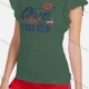 Wholesale Women's Casual Round Neck Letter Print Ruffle Sleeve T-Shirt 50# Clothing Wholesale Market Liuhua