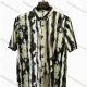 Wholesale In Stock Men's Slim Fit Short Sleeve Printed Abstract Pattern Shirt | Casual Business Summer Shirt for Men Custom Color Clothing Wholesale Market Liuhua