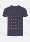 Wholesale Men's Casual Letter Print Round Neck Short Sleeve Tee - Liuhuamall
