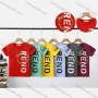 Wholesale Boy's Casual Letter Print Round Neck Short Sleeve Modal Cotton Tee preview