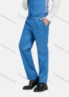 Wholesale Men's Fashion Pockets Lapel Contrast Blazer & Double Breasted Vest & Pants 3 Piece Sets 1545-8884# - Liuhuamall