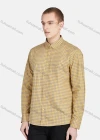 Wholesale Men's Casual Collared Long Sleeve Button Down Plaid Shirt 7-43# - Liuhuamall