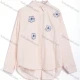 Wholesale Women's Casual Floral Embroidered Long Sleeve Button-Up Shirt Pink Clothing Wholesale Market Liuhua