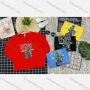 Wholesale Boy's Comfy Crew Neck Long Sleeve Graphic Letter T-Shirt preview