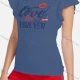 Wholesale Women's Casual Round Neck Letter Print Ruffle Sleeve T-Shirt 52# Clothing Wholesale Market Liuhua