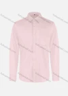 Wholesale Men's Business Plain Long Sleeve Shirt - Liuhuamall