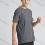 Wholesale Men's Sporty Crew Neck Short Sleeve Plain Quick-dry Breathable Athletic T-shirt preview