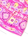 Wholesale Girls Allover Print Halter Neck Ruffle Layered Hem Backless Two-Piece Swimsuit Set - Liuhuamall