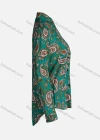 Wholesale Women's Vintage Long Sleeve Paisley Pattern Button Down Shirt 23073# - Liuhuamall
