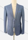 Wholesale Men's Formal Plain Long Sleeve Lapel Single Breasted Pockets Blazer Jackets & Pants 2 Piece Sets - Liuhuamall