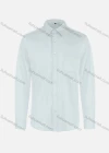 Wholesale Men's Business Plain Long Sleeve Shirt - Liuhuamall