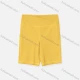 Wholesale Women's Athletic Plain Patch Pockets Seam High Waist Butt Lifting Biker Shorts 26467# 11# Clothing Wholesale Market Liuhua