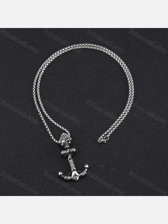 Wholesale Fashion Stainless Steel Adjustable Pendant Necklace SP0432#