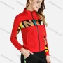Wholesale Women's Slim Fit Stand Collar Letter Graphic Zip Up Active Casual Jacket preview