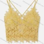 Wholesale Women's Sexy Back Criss Cross Guipure Lace Camisoles With Built-in Bra preview