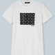 Men's Casual Crew Neck Short Sleeve Letter Graphic T-shirts White Clothing Wholesale Market -LIUHUA