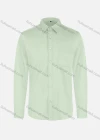 Wholesale Men's Business Plain Long Sleeve Shirt - Liuhuamall
