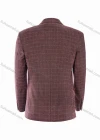 Wholesale Men's Formal Lapel Collar Single Breasted Plaid Multiple Pockets Blazer Jackets - Liuhuamall