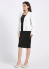 Wholesale Women's Casual Business Lapel Blazer Long Sleeve Plain One Button Suit Jacket - Liuhuamall
